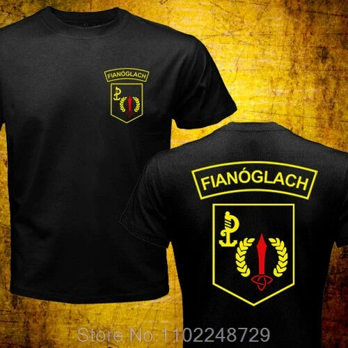 Ireland Irish ARW Army Ranger Wing Special Force Ops Army Military Men T-shirt Casual O-Neck Tshirt Oversize Streetwear Tees