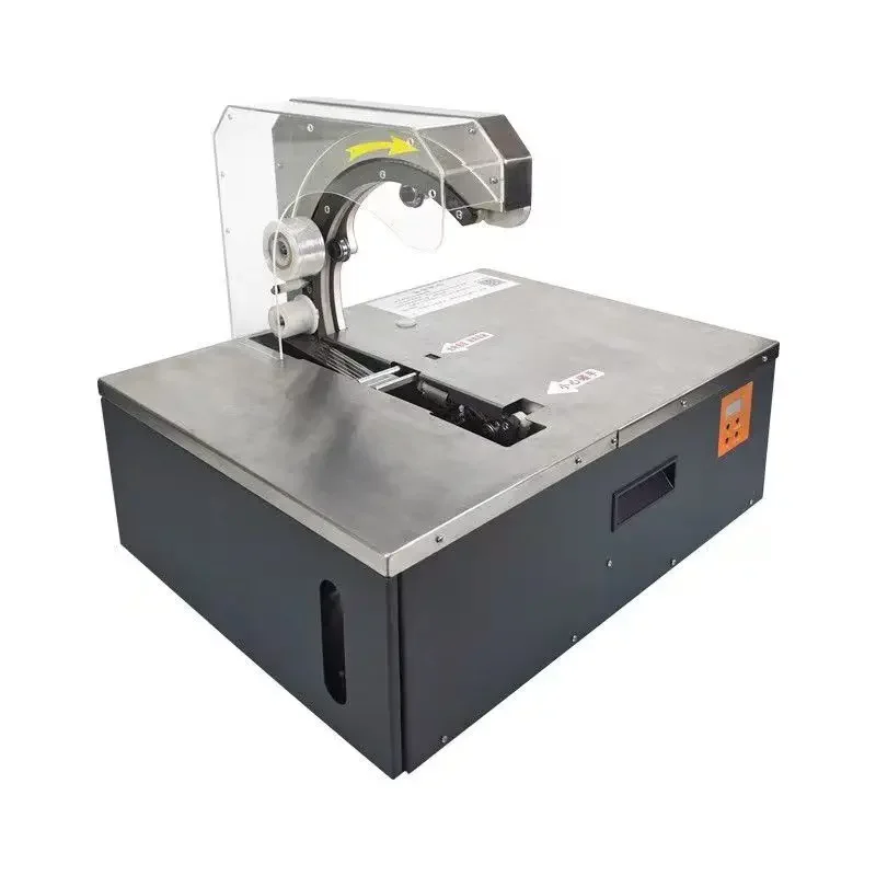 Automatic Electric Strapping Machine for Food Packaging Flower Vegetable Stick Elastic Rope Thread Bundling Binding Type Motor