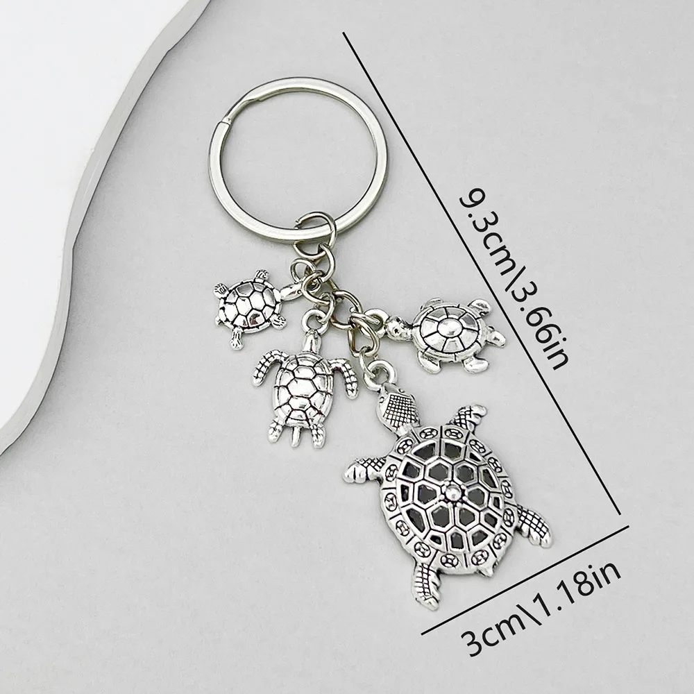 Marine Organism Sea Turtle Keychain For Men Car Bag Key Decoration Accessories Perfect for Gifting and Everyday Use image 3