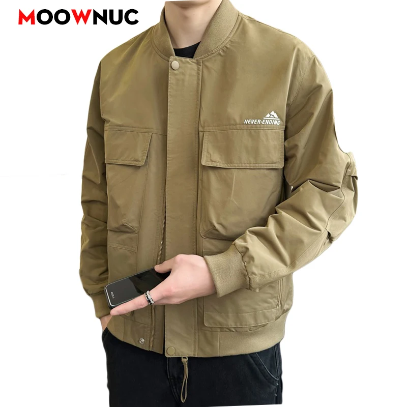 Casual Jackets For Men Coats Men's Jacket Men's Clothing Windbreaker Male Camping Spring Autumn Overcoat Outdoors Windproof 4XL