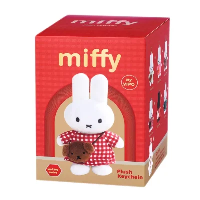 Nieuwe originele Miffy Rabbit reisserie hanger, trendy pop, blind box, rugzakdecoratie, bureaucollectie, speelgoed, verjaardagscadeaus