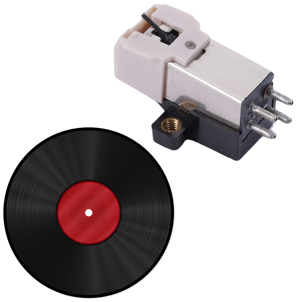 AT-3600/AT-91/AT-91R Replacement Phonograph Cartridge Excellent Clarity Magnetic Cartridge Stylus Phono Cartridge MM Cartridge