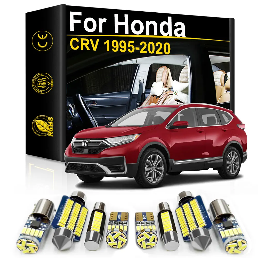 

For Honda CRV MK1 MK2 MK3 MK4 1 2 3 4 1995 2008 2009 2010 2011 2018 2019 2020 Accessories CRZ CRX Car Interior LED Light Canbus