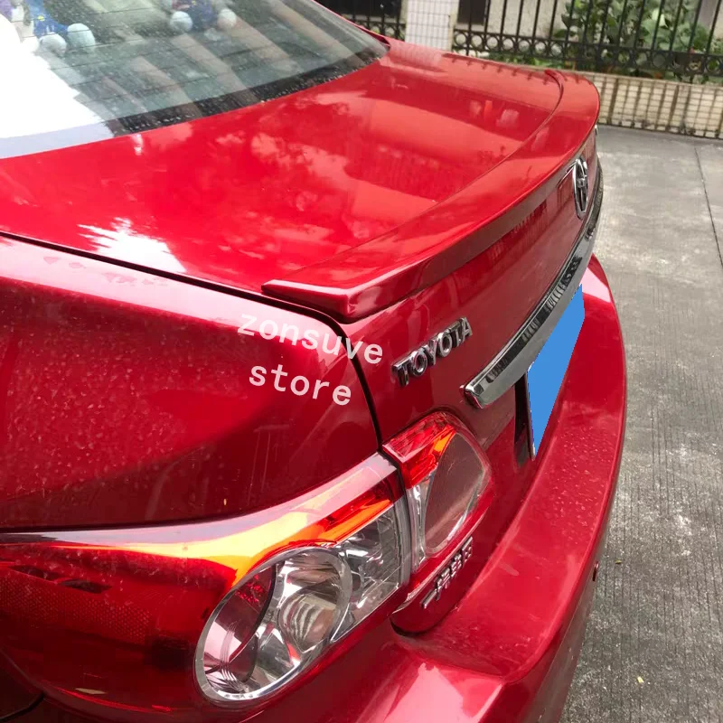 

Используйте для Toyota Corolla 2013--2008 лет, спойлер, комплект заднего крыла, аксессуары (красный)