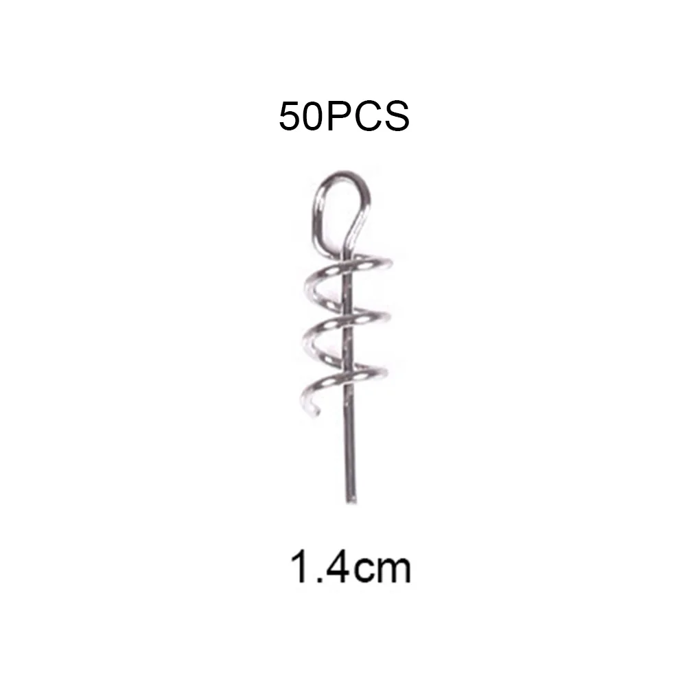 Essential Equipment for Fishing Lovers Efficient and Reliable 50pcs Spring Lock Fishing Hook Centering Pins (83 characters)