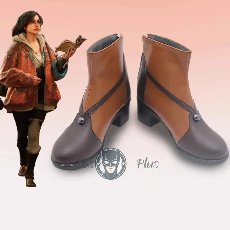 أحذية مونستر هنتر وايلدز ألما التأثيرية أحذية ألما النسائية اللطيفة للحفلات من جلد البولي يوريثان الناعم دعائم الهالوين هدايا العيد