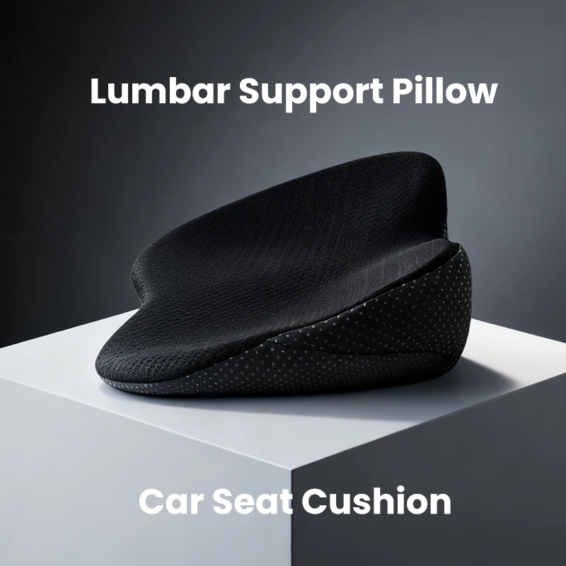 Multifunctional Car Seat Cushion Ergonomic Comfort Back Support Driver Back Pain Relief Lower Back Support Padfor All Seasons