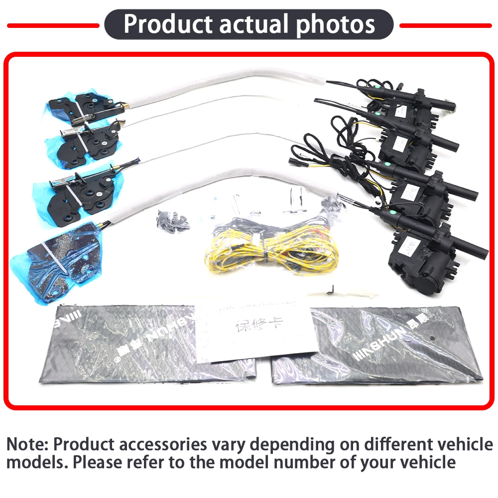 HighCity Electric Closing Door Lock Actuator for Acura RLX Honda Legend KC1 KC2 2012-2020 Soft Close Power Latch System Auto 6
