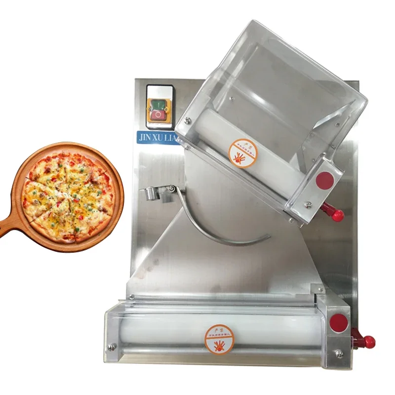 for 30cm 12 inches Dough Pressing  Automatic Commercial Electric Bakery Pizza Dough Roller Dough Press Machine  Pasta