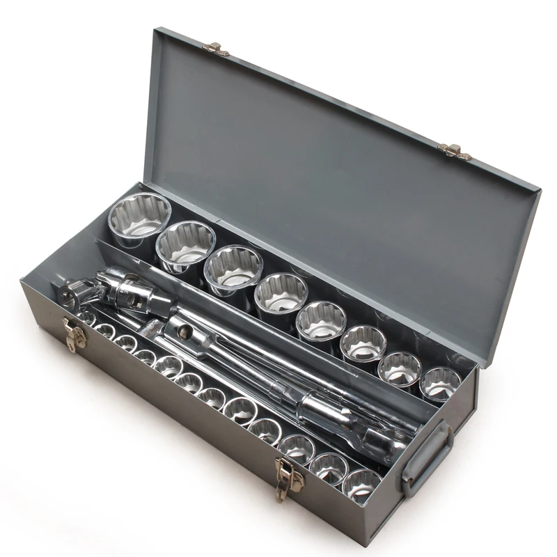 Japan's Fukuoka Tools Quick Fall Off Ratchet Wrench Socket Set Heavy Locomotive Repair Tool Set