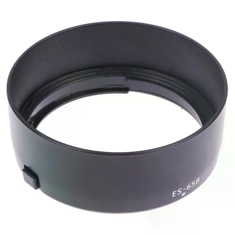 ES65B Camera Lens Hood ES 65B Sun Shade Cover for EOS R RP R5 R6 with RF 50MM F1.8 STM 43MM Diameter Filter Lens