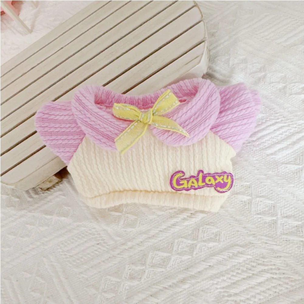 Dress 20cm Cotton Doll Clothes Knitwear DIY Clothing Plush Toy Clothes Kawaii Dress Up No Attributes Dolls Clothes