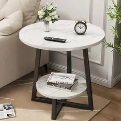 Small Coffee Table Round Table Internet Celebrity Bedside Simple Home Balcony Mini Sofa Side Table Simple