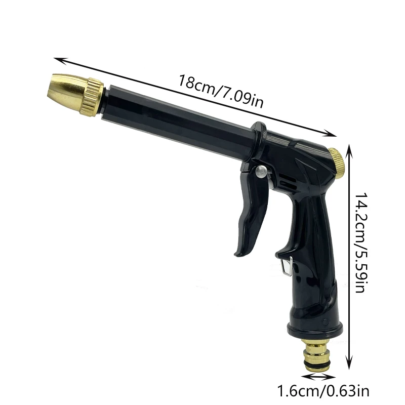 FLOWERS SPRAL High Pressure Power Water Jet Gun Garden Sprayer Sprinkler Multifunctional Tool For Car Wash Lawn Garden ﻿