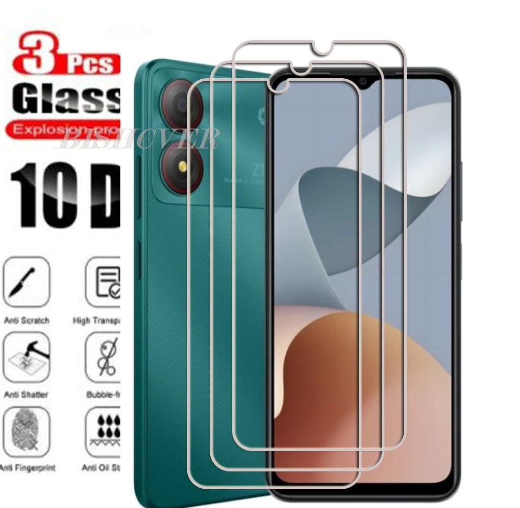 

3 шт. закаленное стекло для ZTE Blade A34 A35 A51 Lite A52 A53 Pro A53 Plus A54 A55 A71 A72 4G A73 A75 Защитная пленка для экрана