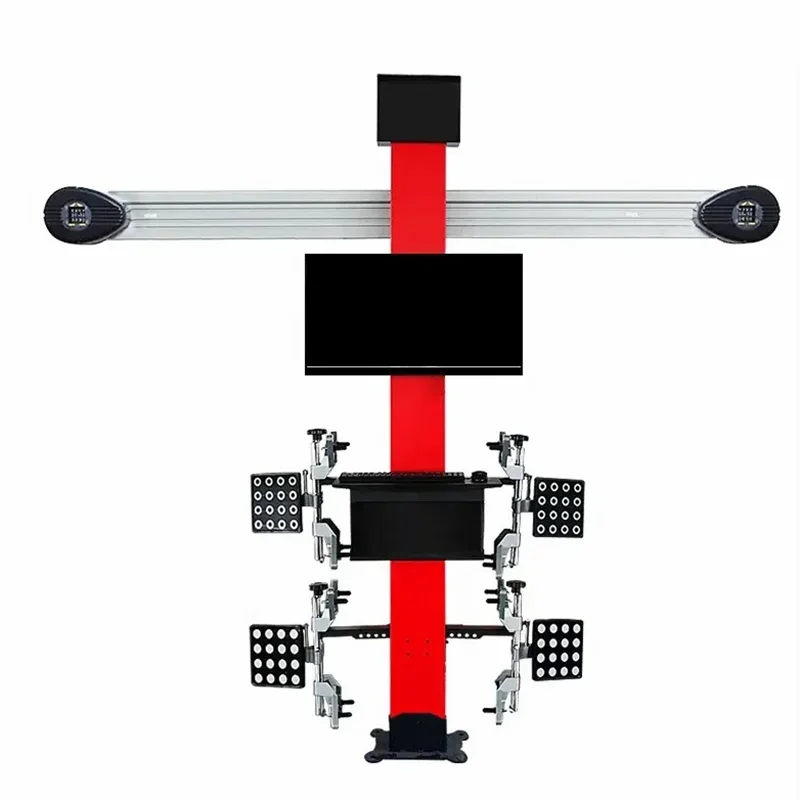 One Stop Full Set Workshop Garage Equipment Tire Solution Tyre Balancer Tire Changer 3d Four Wheel Alignment Machine Combo