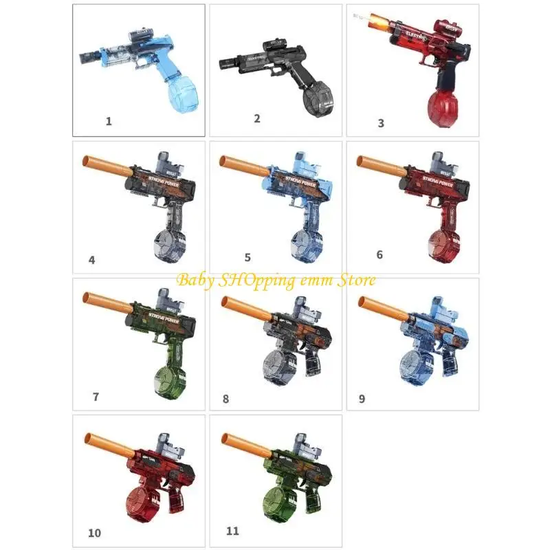 Đồ chơi nước điện mới lạ 23GD Tự động công suất cao Phạm vi 26 đến 32FT có ánh sáng Hoàn hảo cho các hoạt động ngoài trời mùa hè