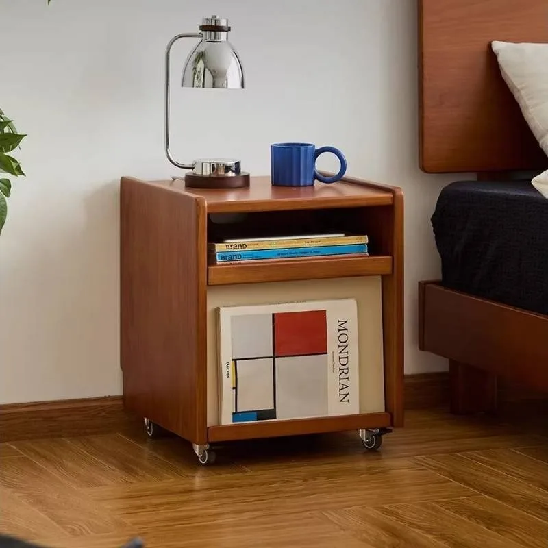 Mesa de cabeceira alta de princesa marrom, natureza, quarto, exclusivo, sala de estar, mesa de cabeceira, luxo moderno, móveis para casa