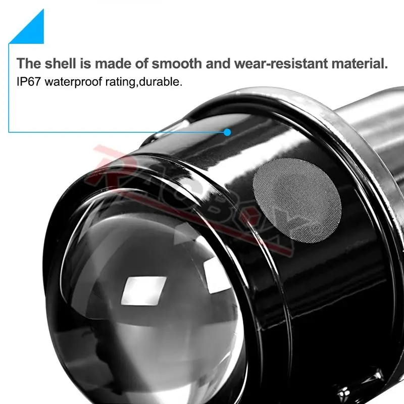 2.5 inch Fog bixenon projector Lens for Ford Auto full mater H11 HID xenon bulb Lamp Hi/Lo Car-Styling Headlight Retrofit Parts