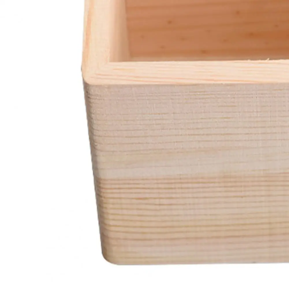 Office Desk Storage Box Wooden Pen Holder Capacity Desk Organizer Multi-specification Storage Box for Pens Markers Rulers