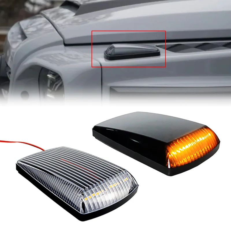 

2PCS Car Front Corner Marker Lights Turn Signal Blinker Lamps for Mercedes-Benz G Class W463 W461 W460 Parking Light 4638260057