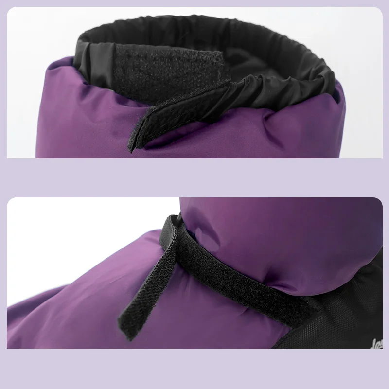 Chaussures de Ballet en peluche d'hiver pour femmes, bottes de danse doublées en polaire pour adultes et enfants, chaussons d'échauffement en coton pour la pratique du Ballet