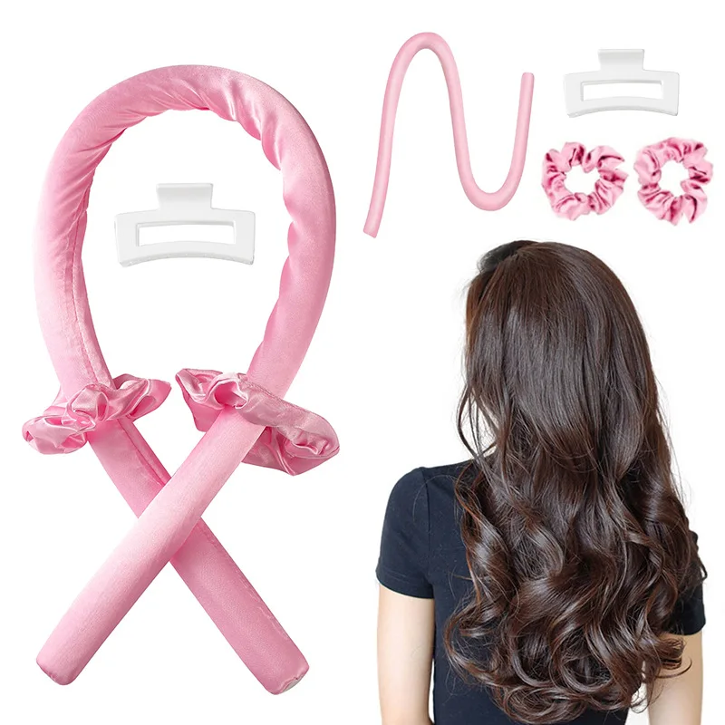 Foam No Heat Sleeping Curling Iron Hairdressing Big Wave Curling Iron Lazy Curl Wave Styler Diy Hair Styling Tools Hair Styling