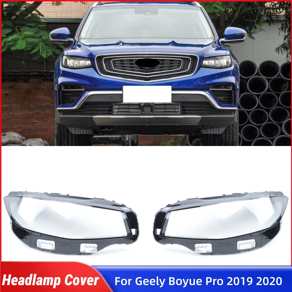 

Для Geely Boyue Pro 2019 2020 автомобильные гаджеты, крышка фары, передняя фара автомобиля, крышка объектива, корпус фары