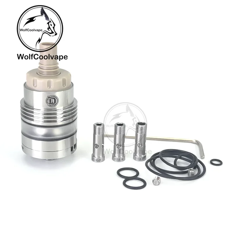 Wolfcoolvape OST Style RTA DL Atomizer 22 Monarchy atomizer tank for coils & atomizers - gallery image 4