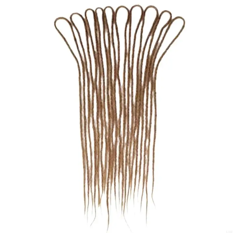 Synthetic Fibre Braiding Hair Extension Twisted Curly Hairpiece For Hiphop Dancing Performances Wear 10Pcs