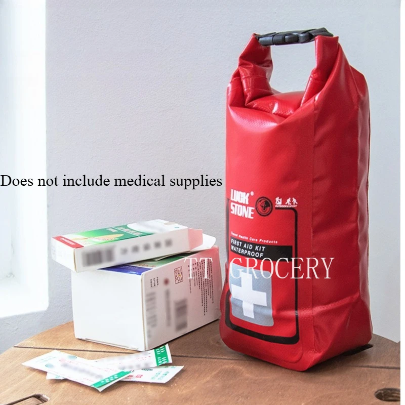 1.2/2/5L Waterproof First Aid Kit Bag Portable Emergency Kits Case Only for Outdoor Camp Travel Emergency Medical Treatment