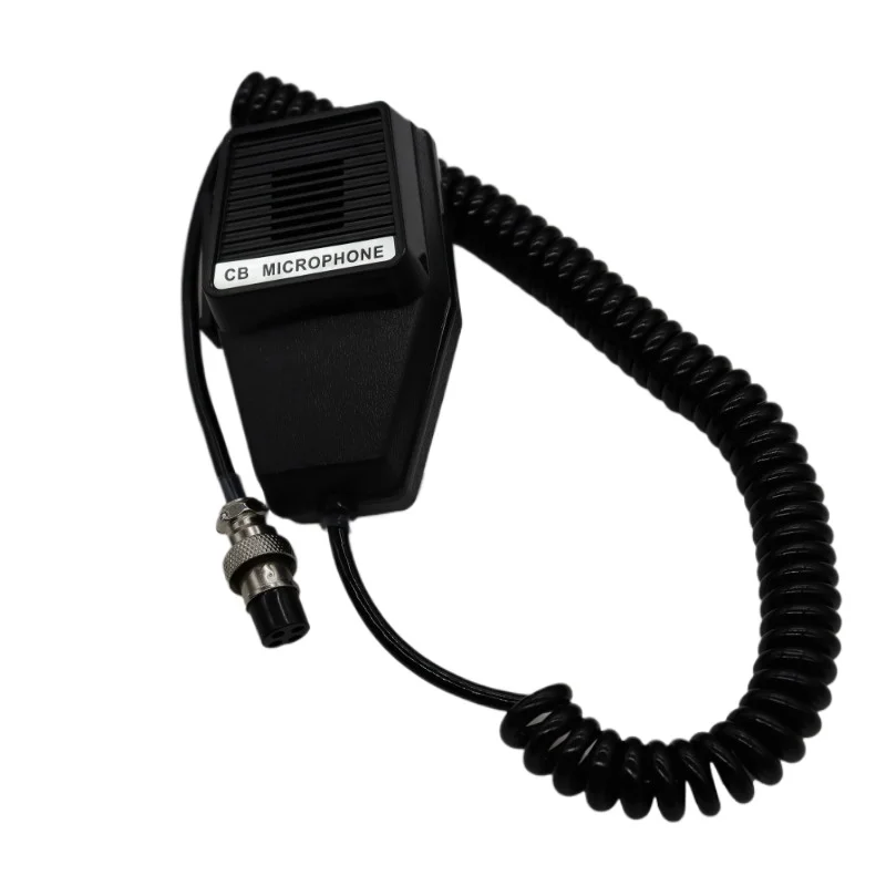 Rádio bidirecional microfone portátil rádio micro walkie talkie alto-falante externo rádio carro microfone alça microfone aviação connector