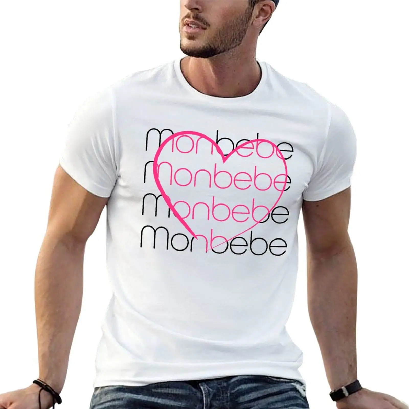Monbebe K Pop Monster T-Shirt Modern Print Casual T-Shirt