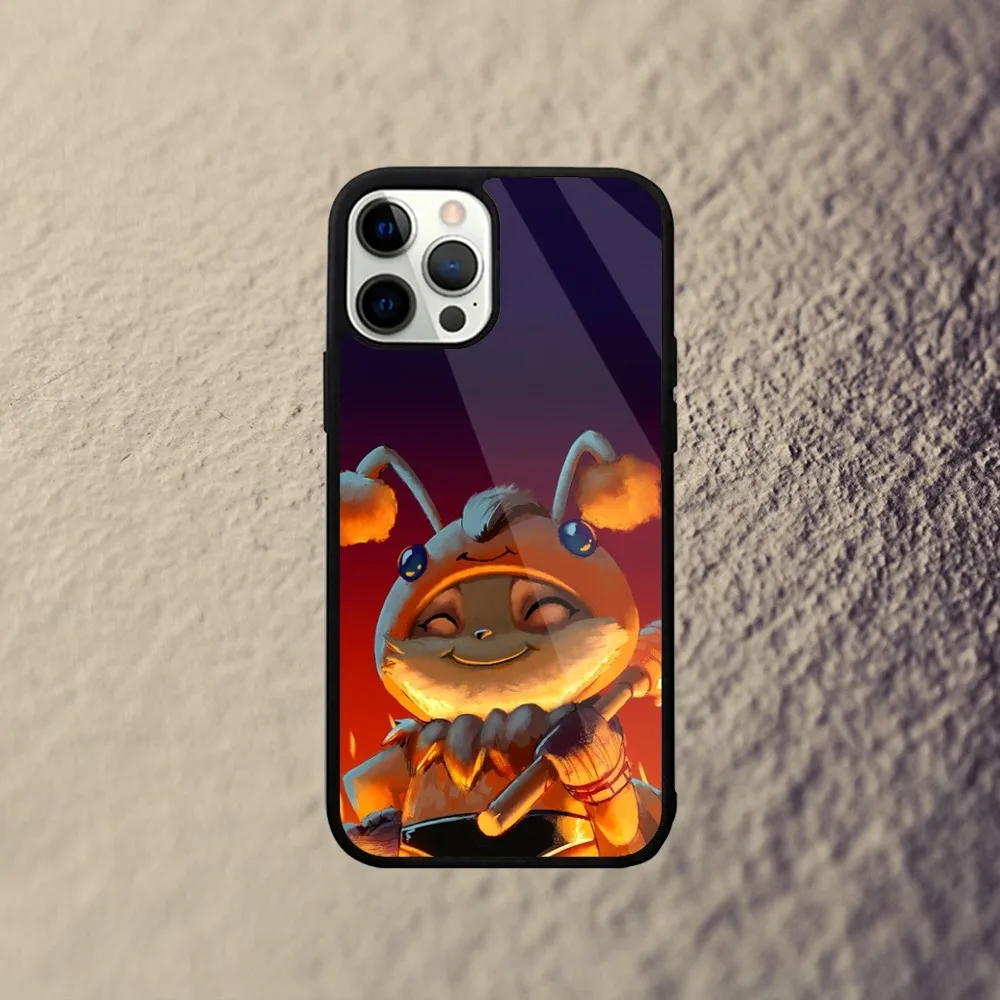 Teemo LOL Phone Case For iPhone 15,14,13,12,11,Plus,Pro,Max Mini Magsafe Magnetic Wireless Charging