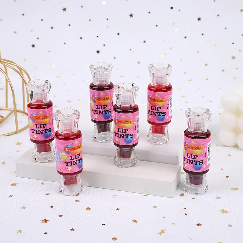 24pcs Kawaii Unicorn Cat Candy Lip Gloss Lip Tints Waterproof Long Lasting Liquid Lip Stick Girls Lips Makeup Wholesale