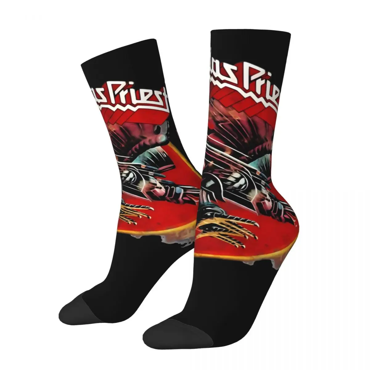 Men Women Judas Priest Metal Music Band Rock Socks Breathable Stylish Socks Best Gift