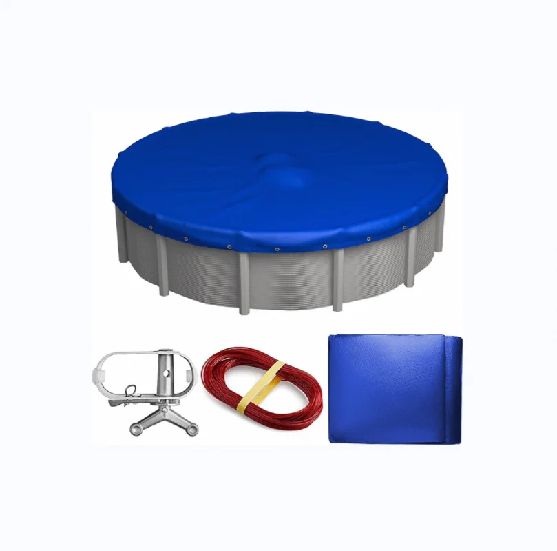 

Factory Outdoor Swimming Pool Cover Pool Mesh Green Pool Protecter Shelter From Falling Leaves and Snow Pe Coverpromote sales