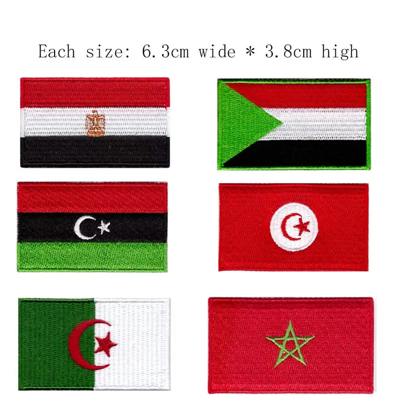 مالطا علم الدولة شارة مطرّزة 6.3 سنتيمتر واسعة الحديد على خياطة على دعم/الحرف اليدوية/زين/قطع ساخن #5