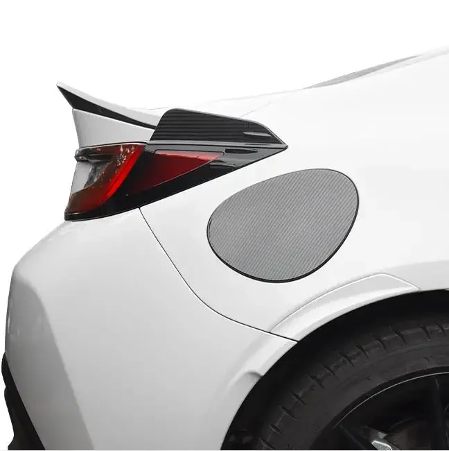 ABS Plastic Carbon Fiber Fuel Tank Gas Oil Box Cover Sticker For 2022 Toyot GR86 2022 Subaru BRZ Car Exterior Accessories