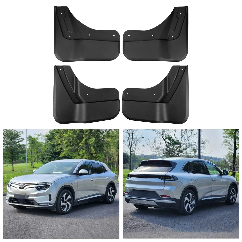 

Car Fender Mudguard Set For VinFast VF 8 2022-2026 Tire For Splash Guard Protection Black ABS Plastic 4 Pieces Auto Body Parts