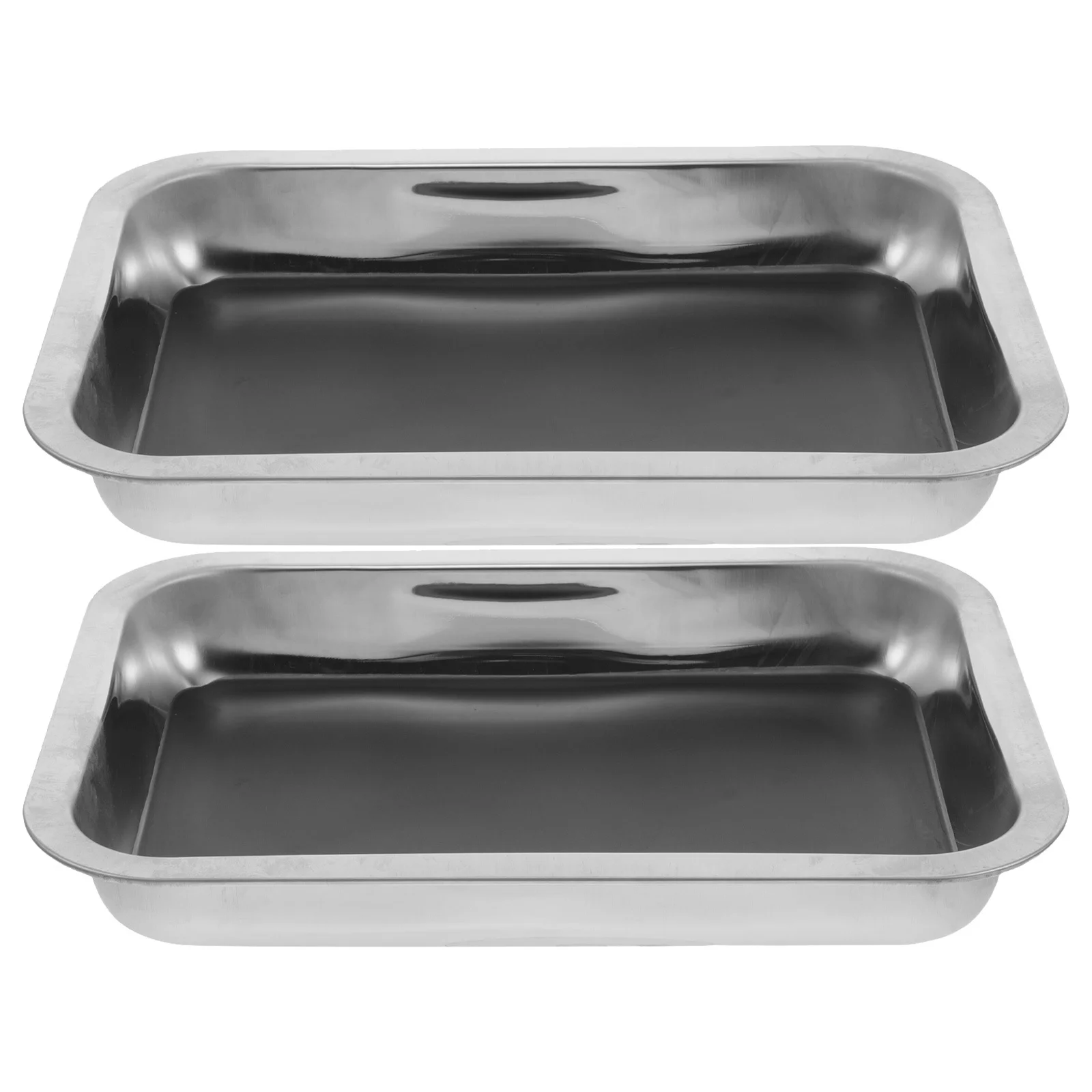 

A4 Size Stainless Steel Dissecting Pan Wax-Lined Laboratory Tray Corrosion-Resistant Biology Dissection Tray for Lab Experiments