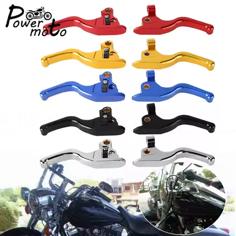 Motorcycle Brake Clutch Handle Levers For Harley Electra Glide FLHT C U K Road Glide FLTR Road King FLHR Street Glide FLHX 08-13