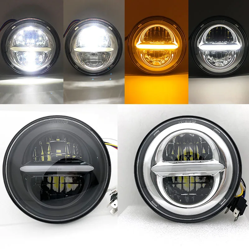 1XFor Harley Dyna Street Bob Super Wide Glide Low Rider 50W 5-3/4