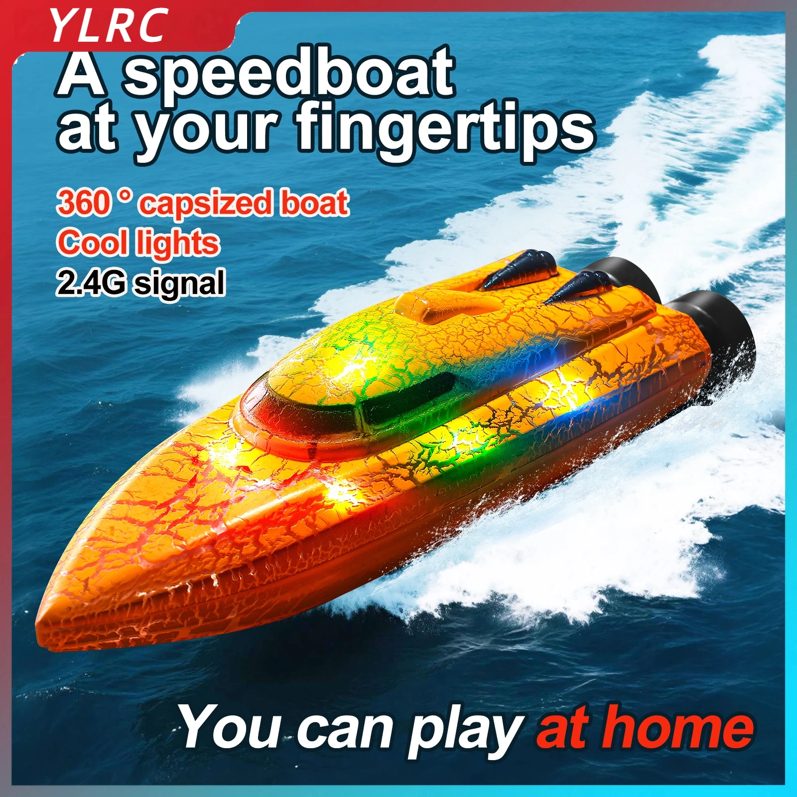 2.4G Mini bateaux RC hors-bord à grande vitesse bateau télécommandé pour baignoire piscine jouets d'eau électrique Rc cascadeur bateau jouet pour enfants