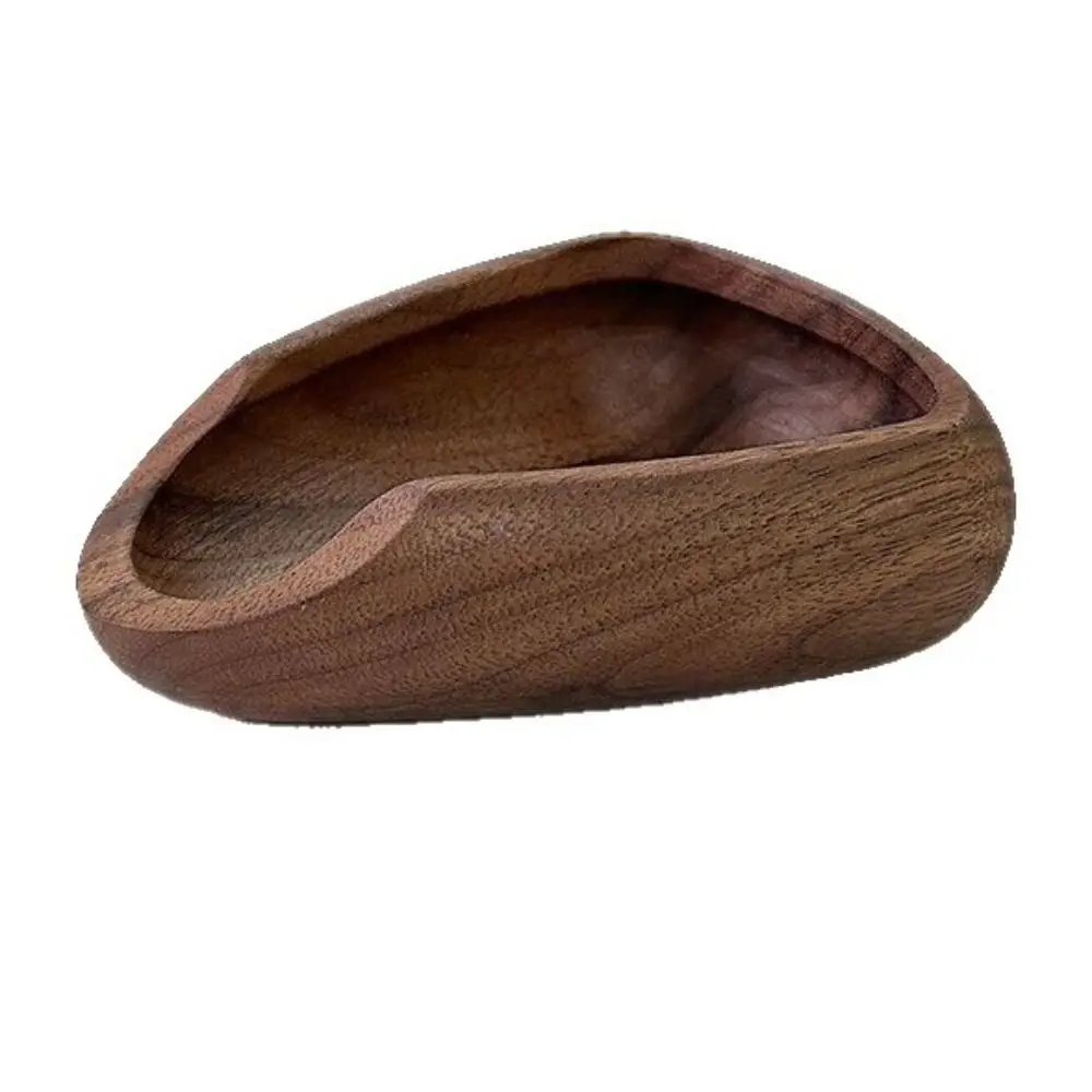 Shovel Design Coffee Bean Dosing Saucer Bean Measuring Anti-slip Wooden Separator Tray Resilient Anti-fall Coffee Bean Spoon