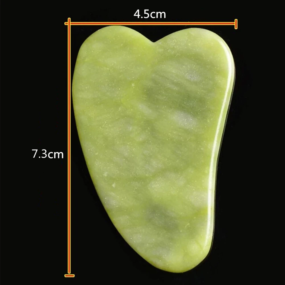 Jade Roller Board Natural Stone Scraper Chinese Gua Sha Tools Neck Body Acupuncture Spa Acupuncture Scraper Therapy Face Lift