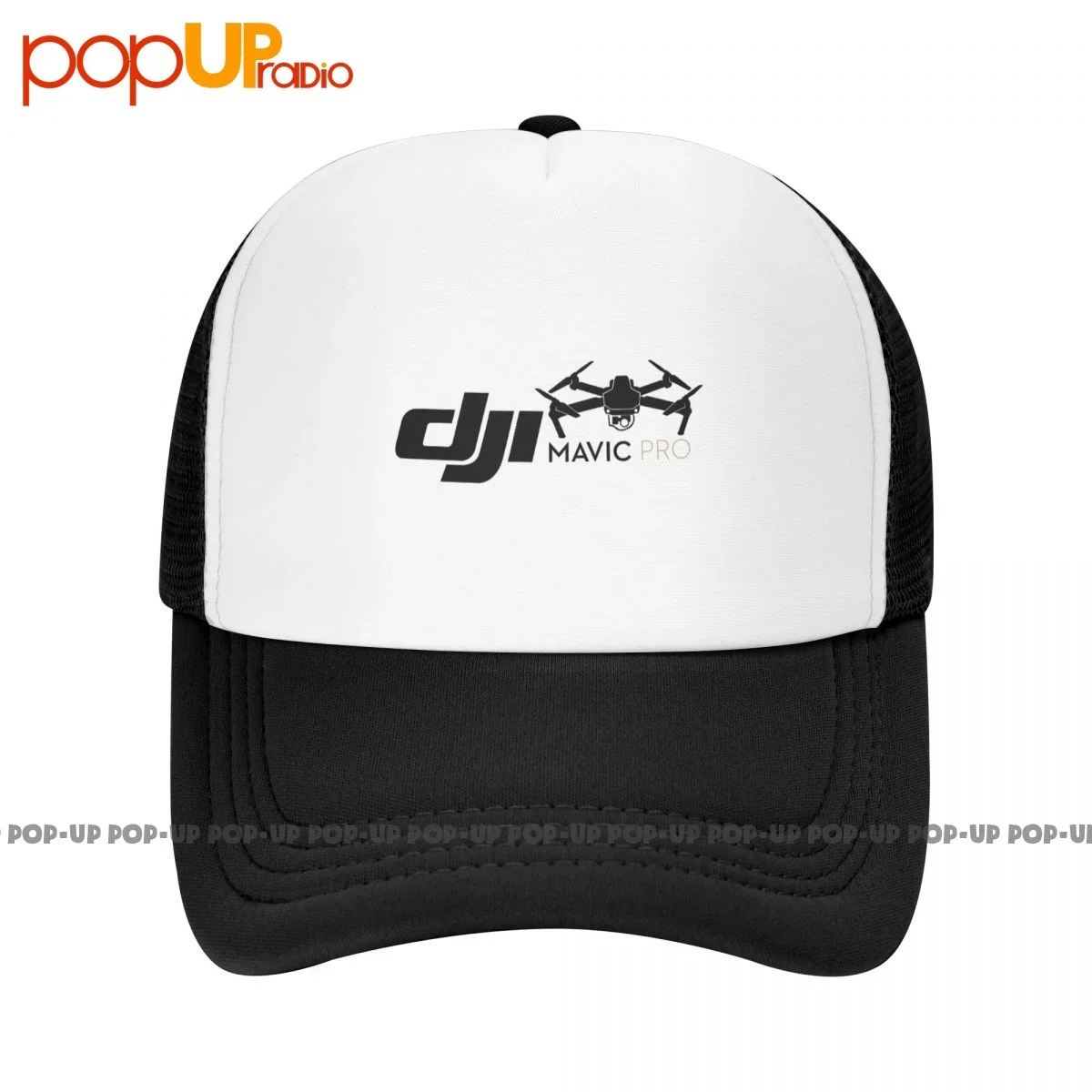 New Dji Mavic Pro Pilot Black Phantom Gopro Drone Logo Mens Baseball Cap Trucker Hats Breathable Adjustable