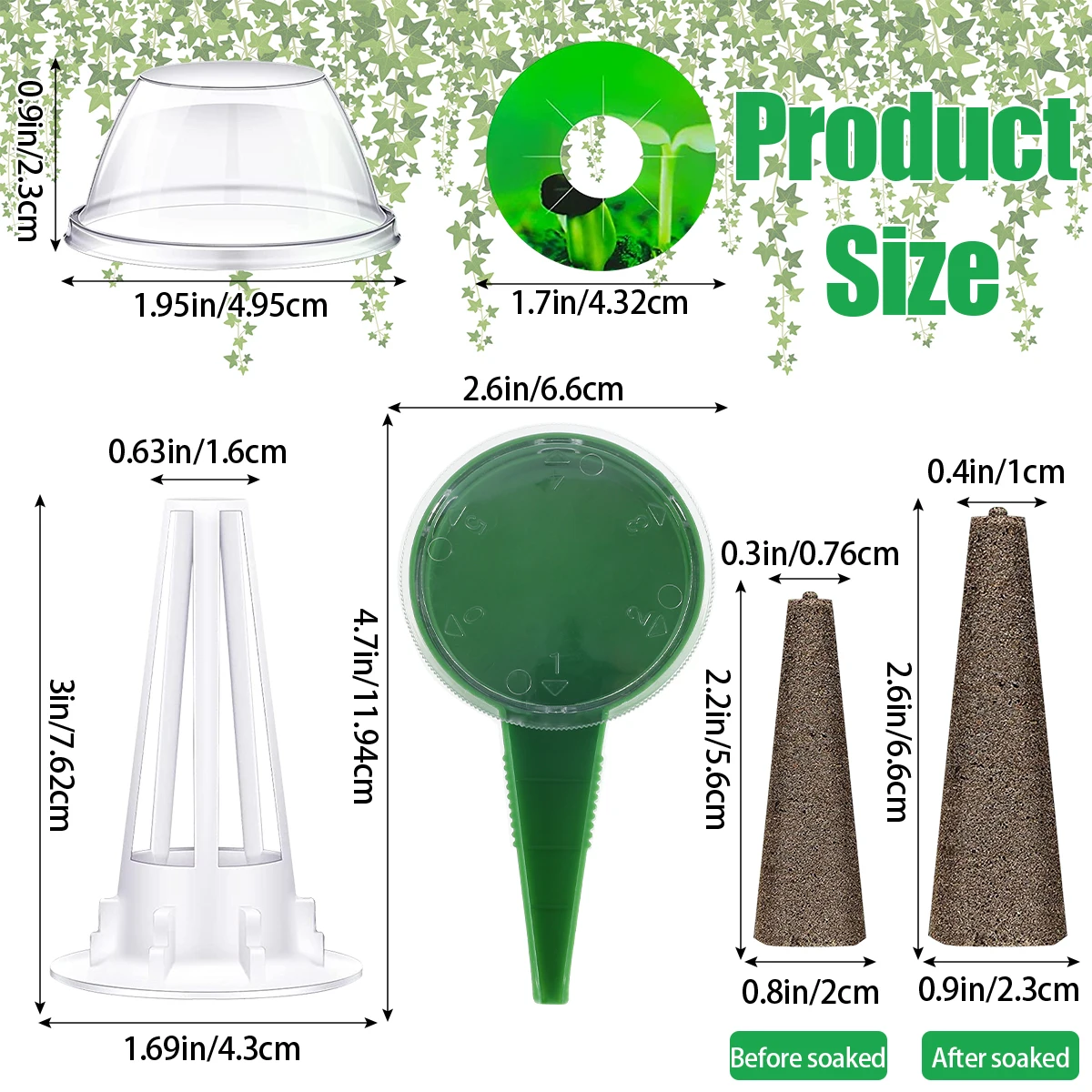 Seed Pod Kit Reusable Hydroponic Pods Kit Indoor Plant Pod Kit with Lightproof Stickers Plant Baskets Clear Garden Accessories