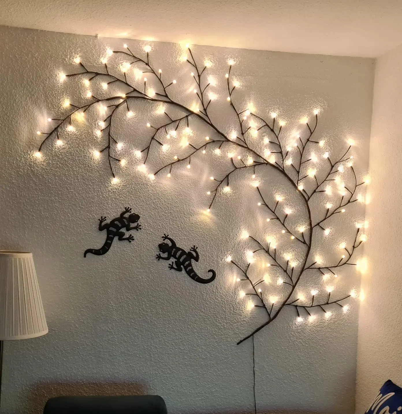 Willow Vine Lights Room Decor, Home Decorations Indoor Walls Lights Artificial Plants Tree Branches Enchanted Fairy Lights