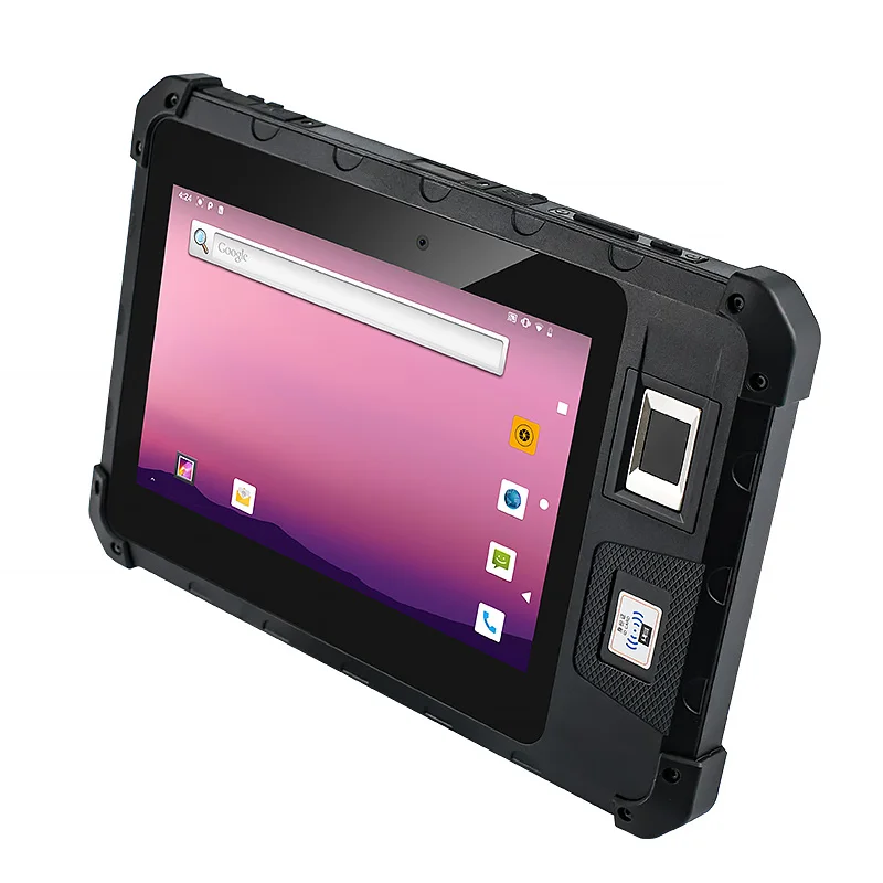 MSRugged Industrial FBI Fingerprint Tablet 8 Inch 6GB+128GB Android NFC Tablets PC With 2D Barcode Scanner for Data Collecting
